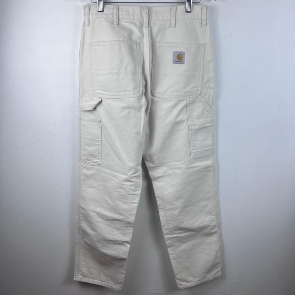 Carhartt WIP Single Knee Pant - Off White - Picture 2 of 6
